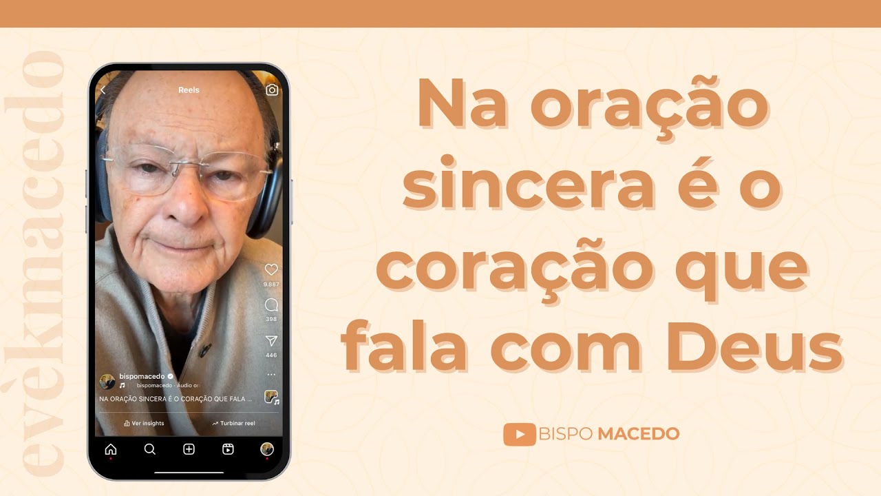 Na oração sincera é o coração que fala com Deus - Meditação Matinal 15/01/25