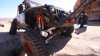 preview picture of video 'Easter Jeep Safari 2013 Day 1 - Moab, UT // Rebel Off Road @ Golden Spike'