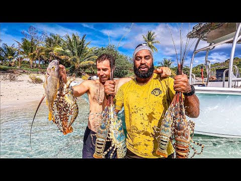 Hunting with the Islanders (Seafood Catch, Clean + Cook)