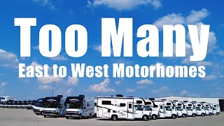 Too Many East-to-West Motorhomes? SUPER SALE!