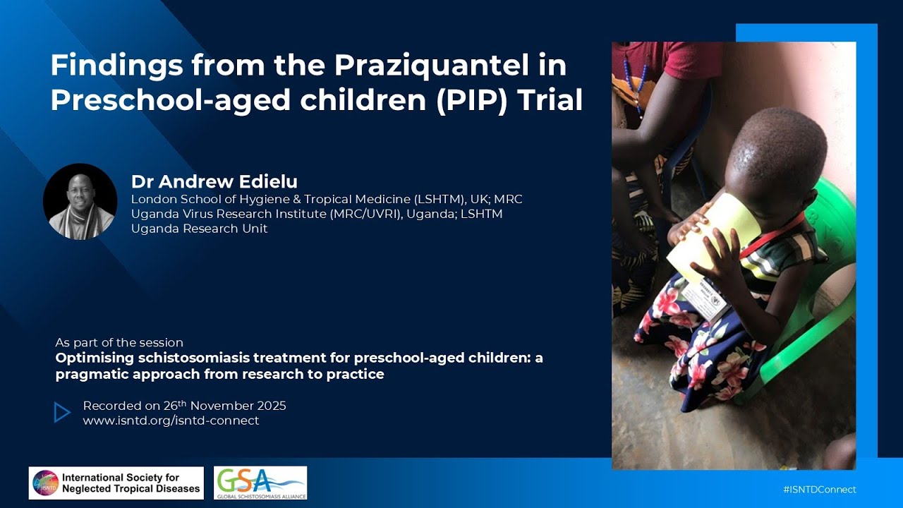Optimising schistosomiasis treatments: the Praziquantel in Preschool-aged Children (PIP) trial