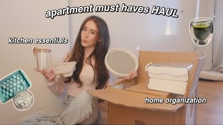 SHEIN apartment haul 🍵 kitchen essentials & organization for my new home