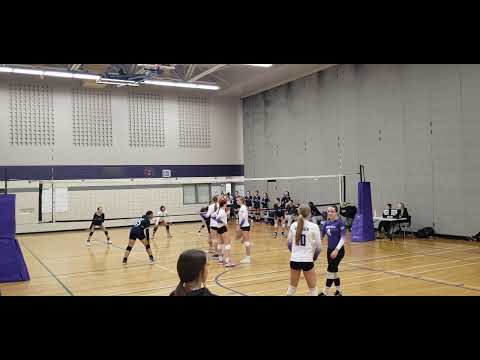 17u tournament December 2nd 2023 Set 2 (17 - 25) vs Kw preds