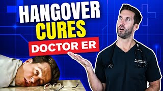 Hangover Cures! Real Doctor Reacts to How To Cure a Hangover | Medical Myths With Doctor ER