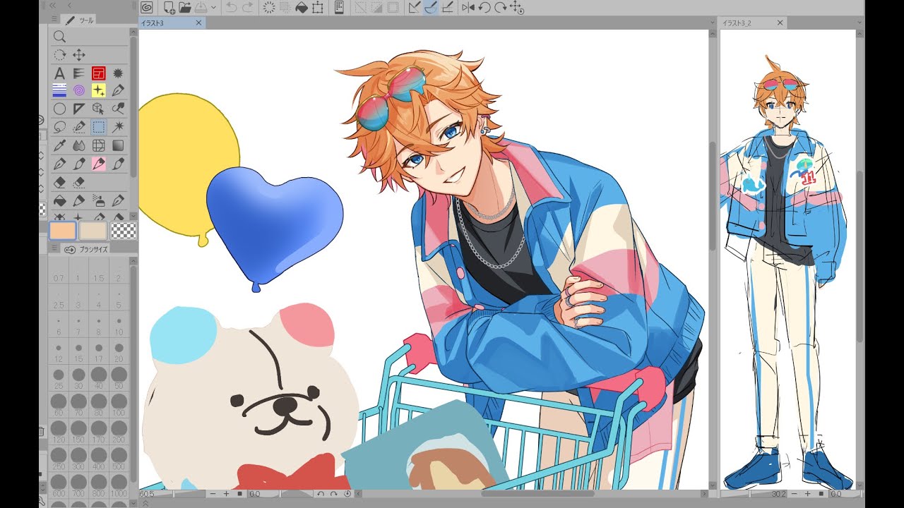 【作業】同人グッズ用（声無し）【miz】