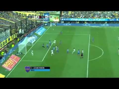 Boca 1 - Tigre 0  Gol de Monzón / Fecha 29 Torneo Julio H. Grondona 2015