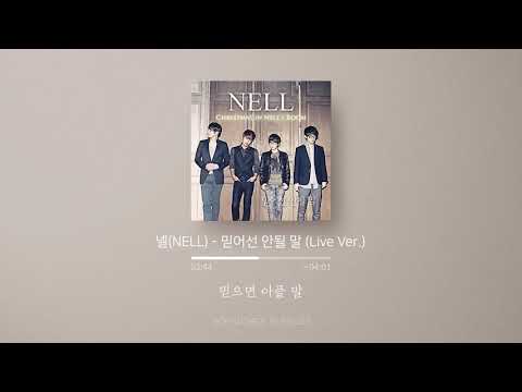 널 언제나 기억해🧸 : 넬 (NELL) - 믿어선 안될 말 (Live Ver.) 가사 자막