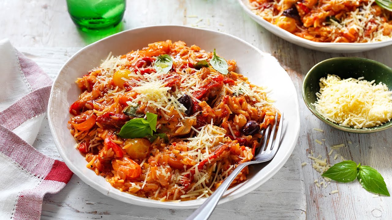 watch video One Pot Italian Risoni