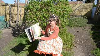 Katie Fox Reads 'Dens' in Forest School
