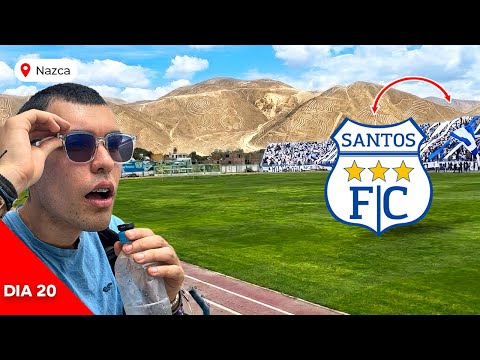 Fui al nuevo estadio del Santos Fc de Nazca🇵🇪día 20 vuelta al Perú