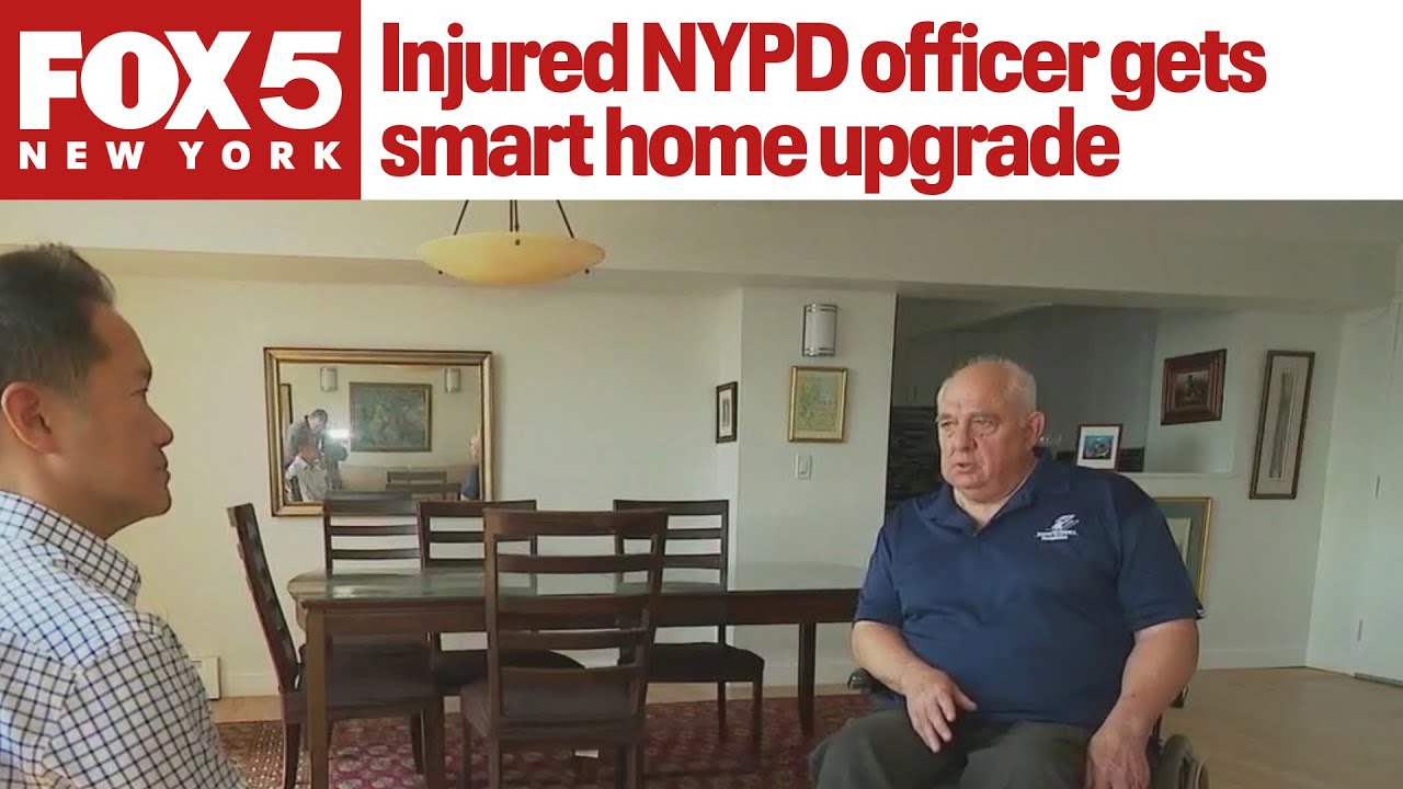 Injured NYPD officer gets smart home upgrade thanks to Tunnel to Towers