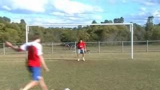 ball gehalten =Kopf ist Tot  =Sport ist Mord