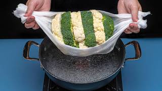 Cauliflower with broccoli, the combination that works wonders in the kitchen!