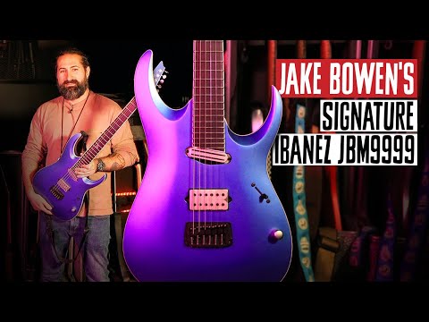 Ibanez JBM9999-AMM Jake Bowen Signature - Azure Metallic Matte - NEW - 3,123 kg image 21