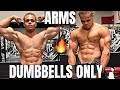 DUMBBELL ONLY ARM WORKOUT! | Daily Gains #9