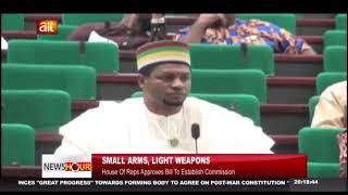 HON  CHINEDU BENJAMIN OBIDIGWE SPEAKS ON SMALL ARMS AND LIGHT WEAPONS