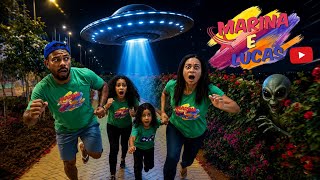 👽 ENCONTRAMOS UM DISCO VOADOR (OVINE) COM O NOSSO TELESCÓPIO!!!