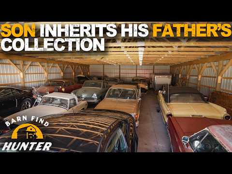 Son Inherits His Father's Entire Car Collection & It All  Must Go | Barn Find Hunter