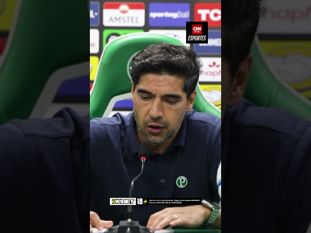 "Minha família é a única coisa que me faria troca o Palmeiras", diz Abel Ferreira | CNN ESPORTES