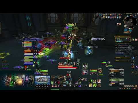 WoW Dragonflight Fortified M+22 Waycrest Manor S3 BM Hunter POV