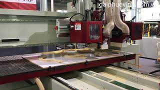 MAY GIA CONG TUNG CNC ROUTER 2 trục thay dao tự động