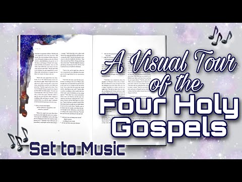 🎶 A Visual Tour 🎶  The Four Holy Gospels ESV Bible (Bible Review)