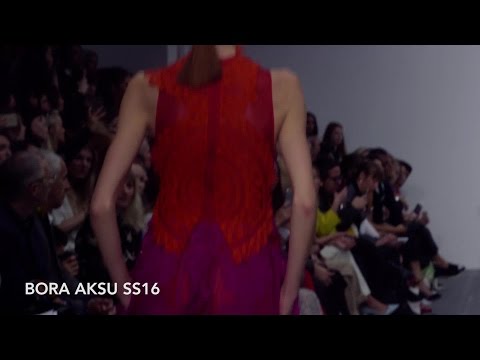 Bora Aksu SS16 at London Fashion Week