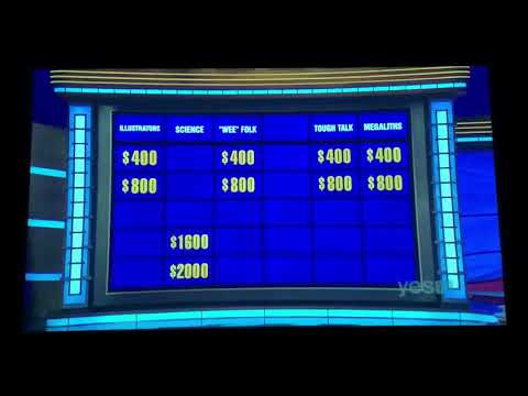 Double Jeopardy, Jon Spurney Day 3 - 3rd Daily Double (3/3/21)