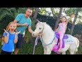 Following Mystery Clues to Find Real Unicorn! New Pet???