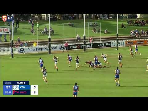 Rd 8 Hostplus SANFL Snapshot - Central's Anzac Lochowiak breaks through for a checkside