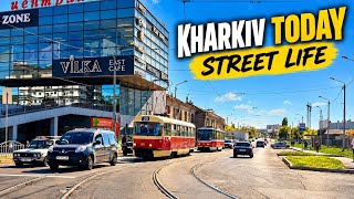 Kharkiv Today 🇺🇦 | Old Streets, Trams & Real City Life | 4K POV | No Talking