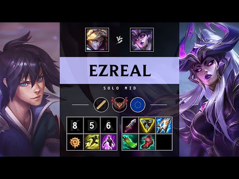 Ezreal Mid vs Syndra - EUW Grandmaster Patch 25.16