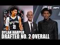 The Spurs Select Dylan Harper With The 2nd Overall Pick 2025 NBA Draft