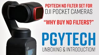 PGYTECH ND Filter Set For DJI Pocket 2: An Unboxing & Overview! #PGYTECH #NDfilter #DJIpocket2