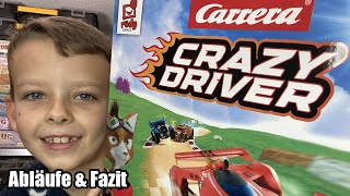 Crazy Driver Carrera (rudy games) - Spiel mit App - ab 8 Jahre - Abläufe, gameplay, Fazit