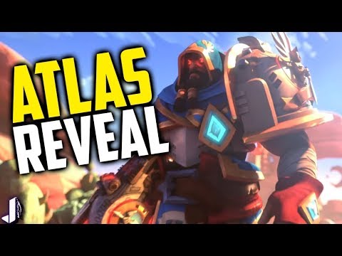 ATLAS NEW FRONTLINE CHAMPION REVEAL! Paladins 2.03 Spoilers