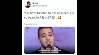 Download lagu Muhammad Nabina live performance mp3