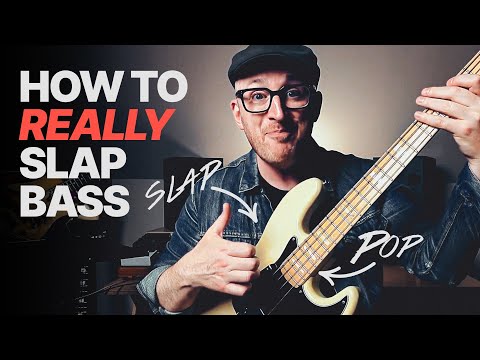 HOW TO SLAP BASS (beginner, intermediate and BOSS level)