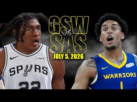 San Antonio Spurs vs Golden State Warriors Full Game Highlights - July 5, 2026 | NBA Summer League