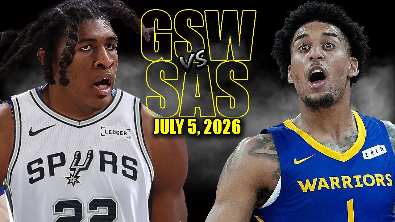 🏀 [NBA 서머리그] 2026.07.06 샌안토니오 69-98 골든스테이트 하이라이트