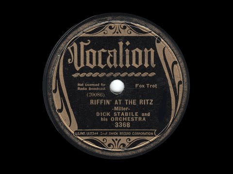 1936 Dick Stabile "Riffin' the Ritz"