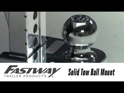 In the Garage with Total Truck Centers™: Fastway FLASH™ Solid Tow Ball Mount