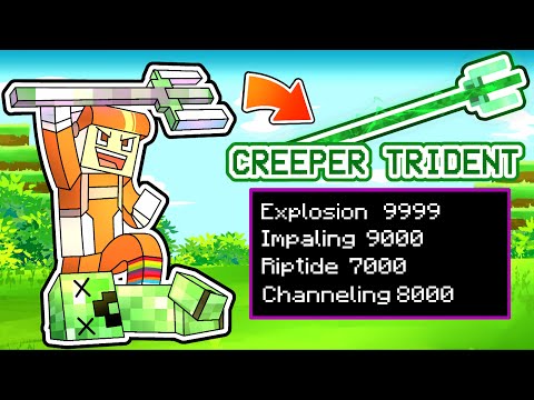 minecraft manhunt but mobs drop OP CUSTOM DROPS