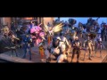 Overwatch With Shadow Raiders Theme