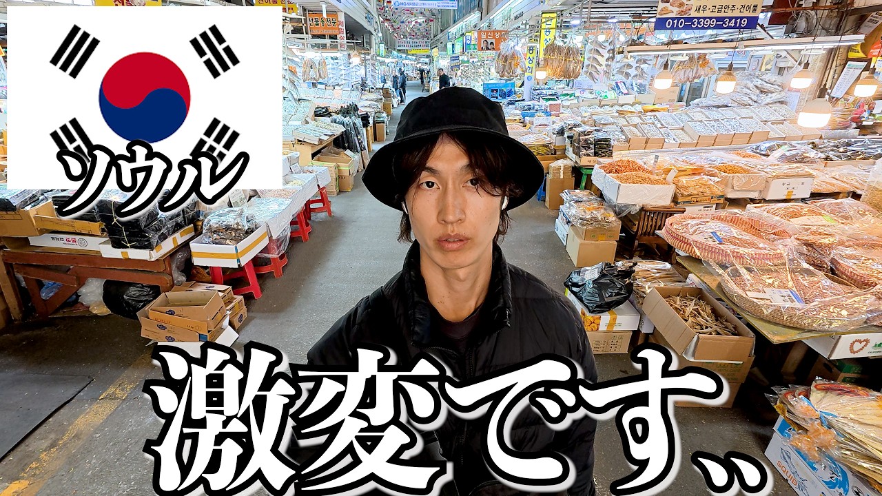 韓国ってこんな感じです..【ソウル】