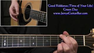 Green Day Good Riddance Intro Guitar Lesson