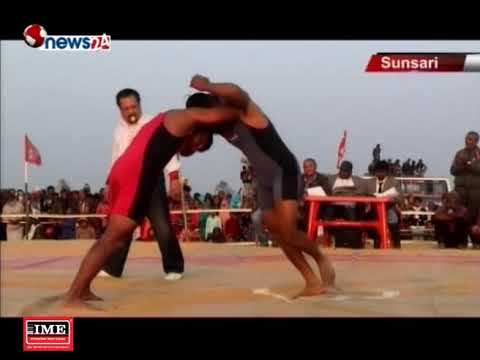 सुनसरीको कोशी गाउँपालिकामा आजबाट वीपी कोइराला स्मृति राष्ट्रिय कुस्ती प्रतियोगिता सुरु - NEWS24 TV