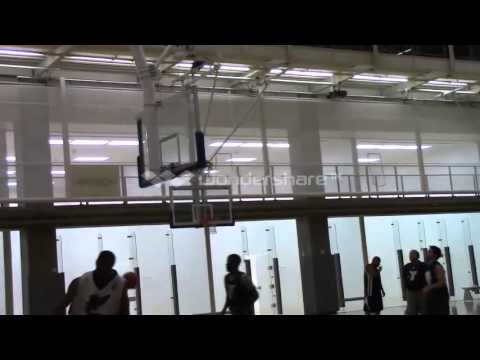 terence dills dunks from a rec game