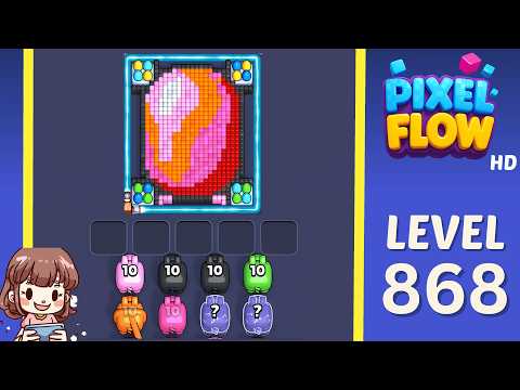 Pixel Flow Level 868 Komplettlösung