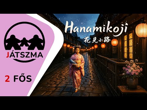 Játék kettesben: HANAMIKOJI (BGA) - d3meeples